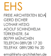 EHS-Architekten, 80799 Mnchen, Trkenstr. 54